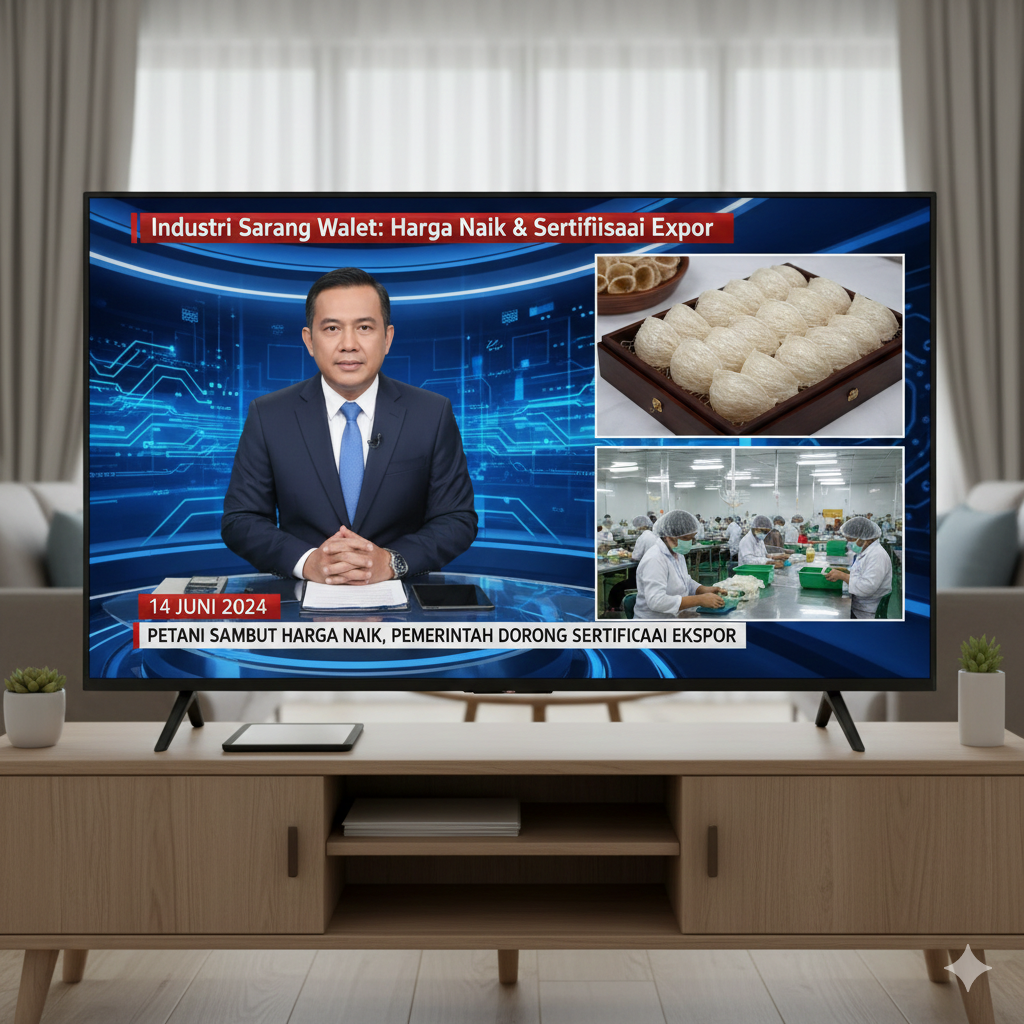 Petani Walet Sambut Baik Kenaikan Harga, Pemerintah Dorong Sertifikasi Ekspor